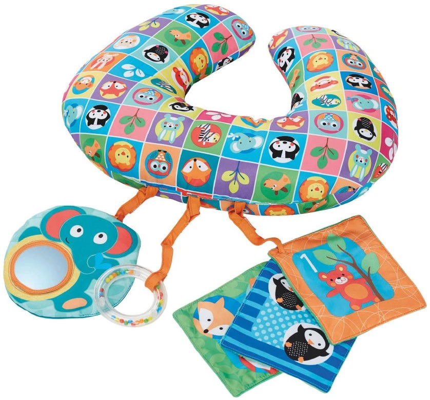 Chicco Animal Tummy Time Buiktrainer C07946 Chicco Animal Tummy Time Buiktrainer C07946 -babybenodigdheden chicco tummy time dynamic activity cushion c07946