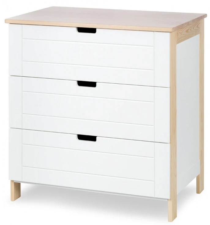 Commode Lieke Wit/Naturel Commode Lieke Wit/Naturel -babybenodigdheden commode lieke 2