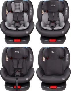 Ding Cruz Dark Grey 360° Isofix Autostoel 0-36kg DI-101920 6 Ding Cruz Dark Grey 360° Isofix Autostoel 0-36kg DI-101920 -babybenodigdheden di 101920 ding cruz dark grey 4options