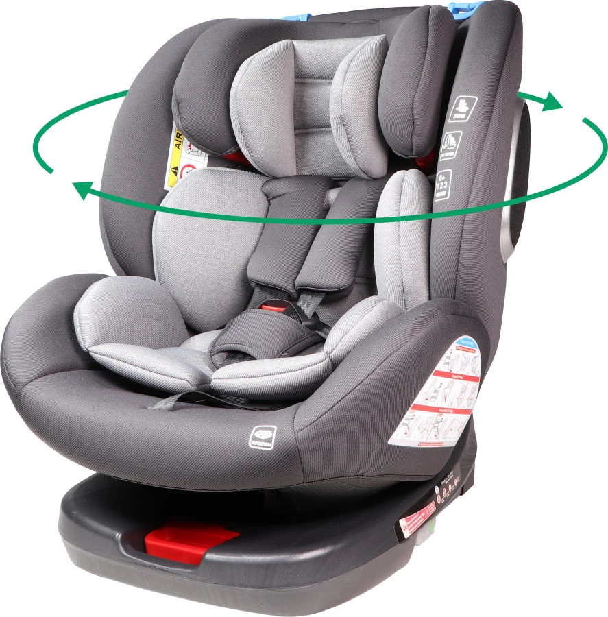 Ding Cruz Dark Grey 360° Isofix Autostoel 0-36kg DI-101920 Ding Cruz Dark Grey 360° Isofix Autostoel 0-36kg DI-101920 -babybenodigdheden di 101920 ding cruz dark grey arrow
