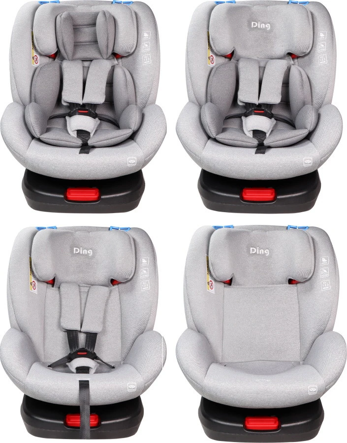 Ding Cruz Light Grey 360° Isofix Autostoel 0-36kg DI-101921 Ding Cruz Light Grey 360° Isofix Autostoel 0-36kg DI-101921 -babybenodigdheden di 101921 ding cruz light grey 4options