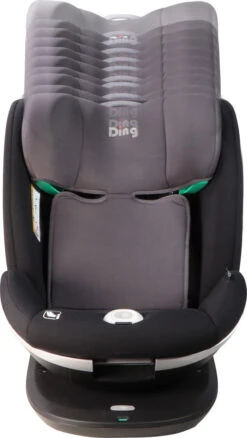 Ding Mace Black/Grey 360° I-Size Autostoel 0-36kg DI-111917 -babybenodigdheden di 111917 ding mace black grey 02