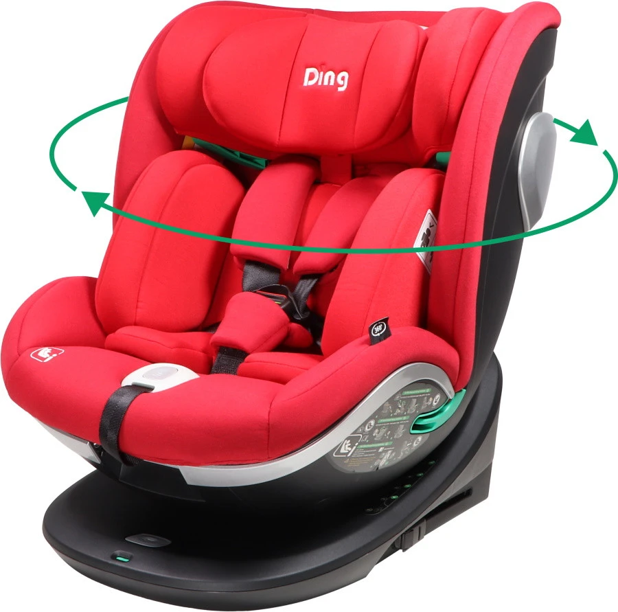 Ding Mace Red 360° i-Size Autostoel 0-36kg DI-111918 Ding Mace Red 360° I-Size Autostoel 0-36kg DI-111918 -babybenodigdheden di 111918 ding mace red 01a