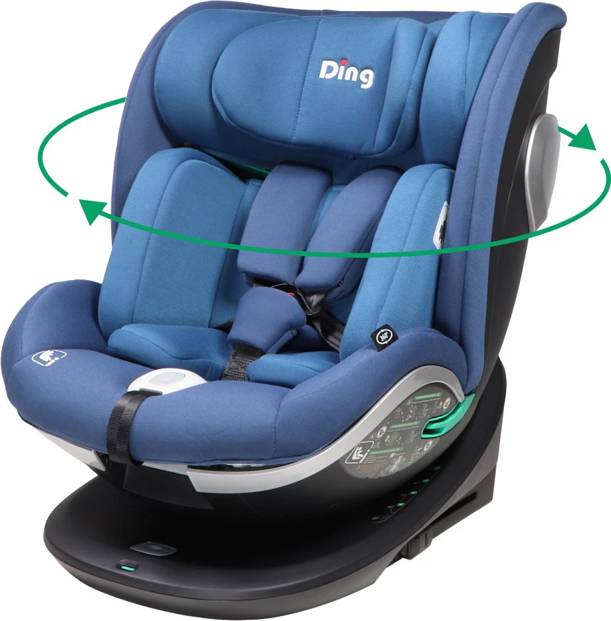 Ding Mace Blue 360° i-Size Autostoel 0-36kg DI-111919 Ding Mace Blue 360° I-Size Autostoel 0-36kg DI-111919 -babybenodigdheden di 111919 ding mace blue 01a