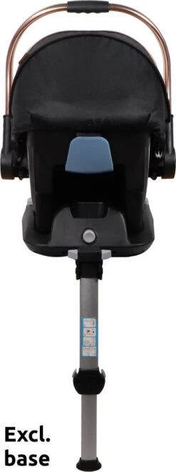 Ding Amigo Black/Rose 0-13kg Autostoel DI-191709 -babybenodigdheden ding amigo rosegoud autostoel 5 2