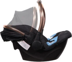 Ding Amigo Black/Rose 0-13kg Autostoel DI-191709 -babybenodigdheden ding amigo rosegoud autostoel6