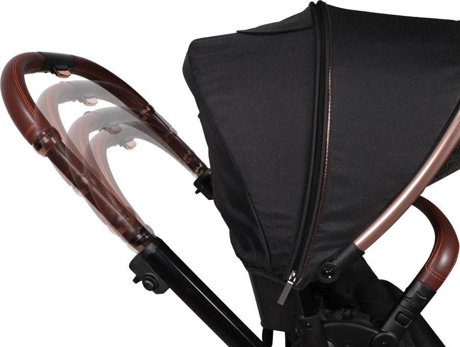 Ding Amigo Black/Rose Tweeling Kinderwagen incl. 2 Autostoelen DI-191711 Ding Amigo Black/Rose Tweeling Kinderwagen Incl. 2 Autostoelen DI-191711 -babybenodigdheden ding amigo black rose tweeling kinderwagen incl. 2 autostoelen di 191711 4