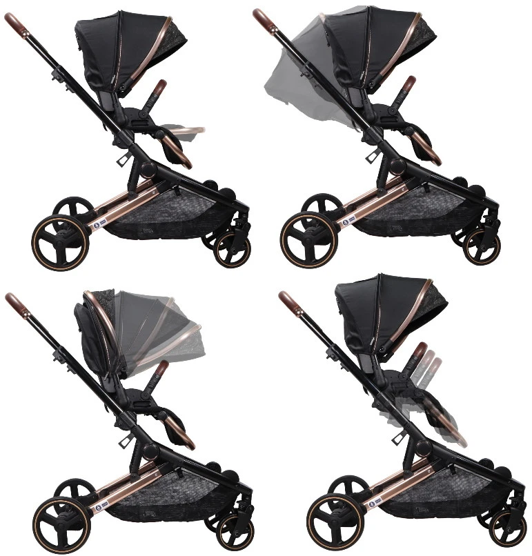 Ding Amigo Black/Rose Tweeling Kinderwagen incl. 2 Autostoelen DI-191711 Ding Amigo Black/Rose Tweeling Kinderwagen Incl. 2 Autostoelen DI-191711 -babybenodigdheden ding amigo black rose tweeling kinderwagen incl. 2 autostoelen di 191711 5