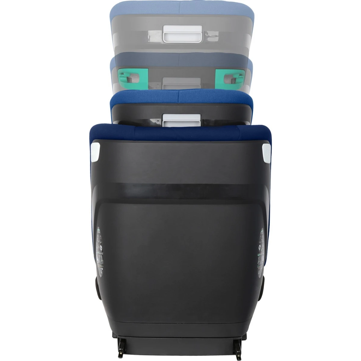 Ding Aron Blue i-Size Autostoel 15-36 kg DI-111922 Ding Aron Blue I-Size Autostoel 15-36 Kg DI-111922 -babybenodigdheden ding aron blue i size di 111922 07 positions