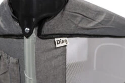 Ding Stripe Grey Melange Deluxe Campingbed DI-271804 13 Ding Stripe Grey Melange Deluxe Campingbed DI-271804 -babybenodigdheden ding campingbed deluxe grey logok