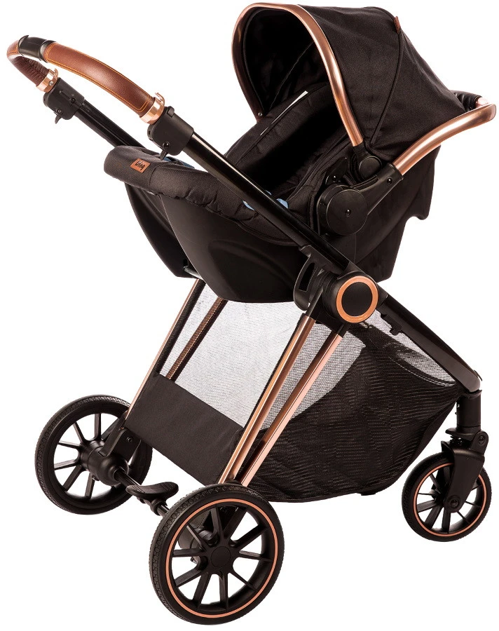 Ding Fenix Black/Rose Autostoel 0-13kg Ding Fenix Black/Rose Autostoel 0-13kg -babybenodigdheden