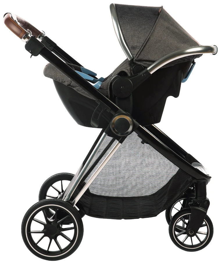 Ding Fenix Grey/Silver Autostoel 0-13kg Ding Fenix Grey/Silver Autostoel 0-13kg -babybenodigdheden ding fenix grey silver kinderwagen di 191703 5 1 1