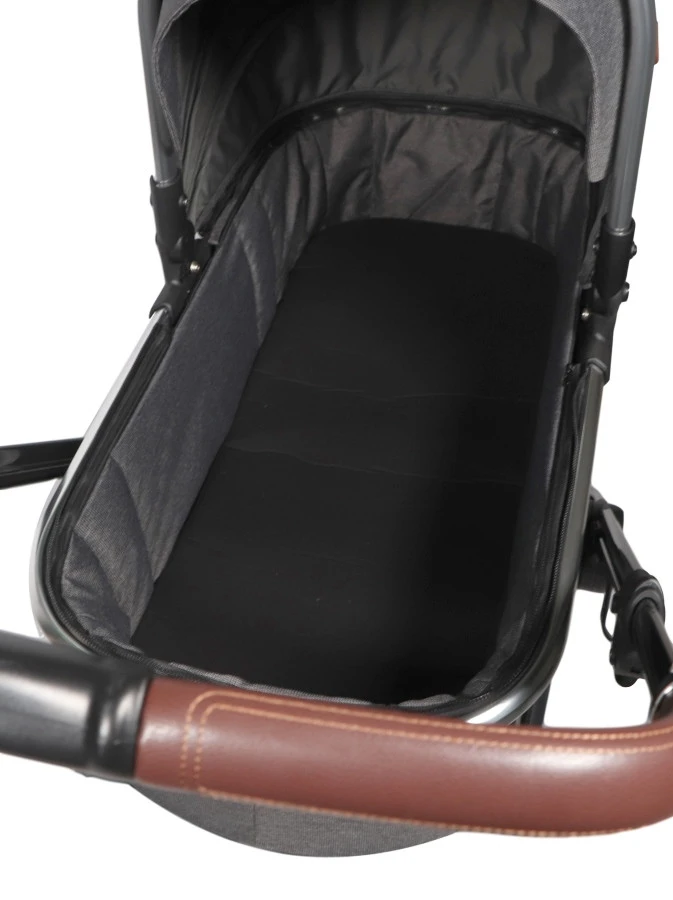 Ding Fenix Grey/Silver Kinderwagen DI-191703 Ding Fenix Grey/Silver Kinderwagen DI-191703 -babybenodigdheden