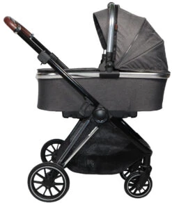 Ding Fenix Grey/Silver Kinderwagen DI-191703 4 Ding Fenix Grey/Silver Kinderwagen DI-191703 -babybenodigdheden ding fenix greysilver kinderwagen11