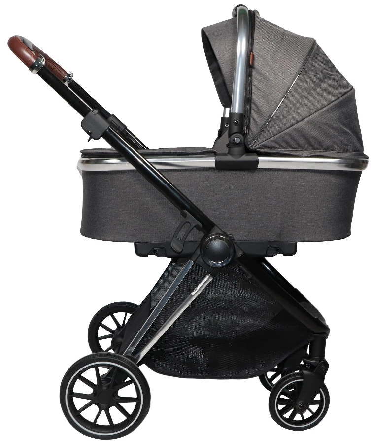 Ding Fenix Grey/Silver Kinderwagen DI-191703 Ding Fenix Grey/Silver Kinderwagen DI-191703 -babybenodigdheden