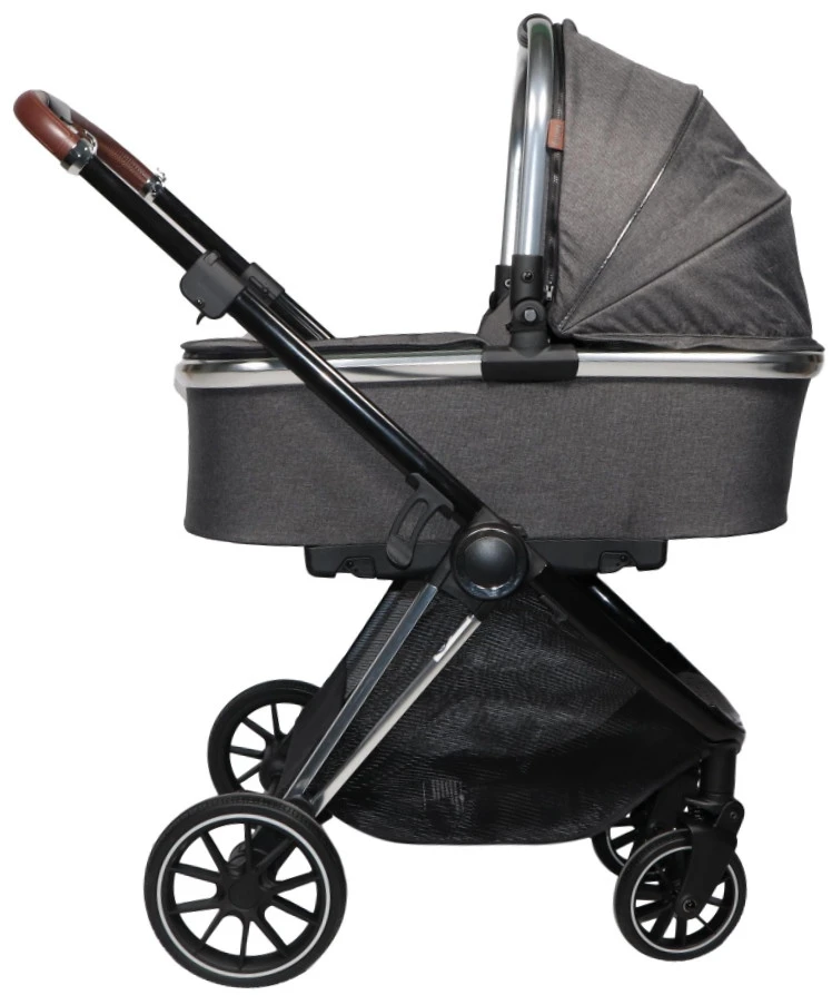 Ding Fenix Grey/Silver Kinderwagen DI-191703 Ding Fenix Grey/Silver Kinderwagen DI-191703 -babybenodigdheden