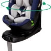 Ding Troy Navy 360° I-Size Autostoel 0-36 Kg DI-101925 -babybenodigdheden ding troy navy 40 130 cm i size car seat 01 arrow