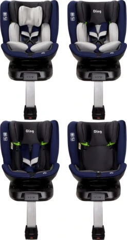 Ding Troy Navy 360° I-Size Autostoel 0-36 Kg DI-101925 7 Ding Troy Navy 360° I-Size Autostoel 0-36 Kg DI-101925 -babybenodigdheden ding troy navy 40 130 cm i size car seat 05