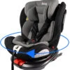 Ding Zeno 360° SPS Grijs Autostoel 0-36kg CS008 -babybenodigdheden ding zeno grijs100