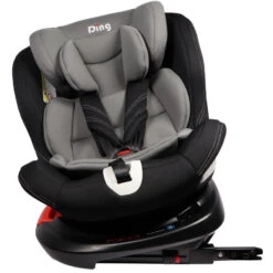 Ding Zeno 360° SPS Grijs Autostoel 0-36kg CS008 -babybenodigdheden ding zeno grijs5