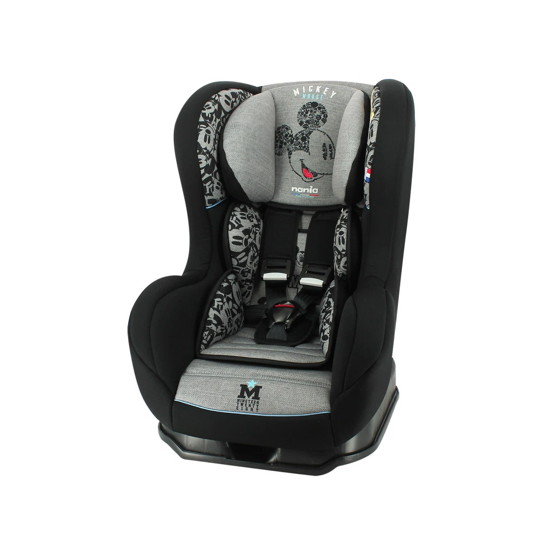Nania Cosmo Luxe Mickey 0-18 kg Autostoel 1069500236-X1 Nania Cosmo Luxe Mickey 0-18 Kg Autostoel 1069500236-X1 -babybenodigdheden disney cosmo luxe denim mickey c0236 1