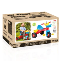 Dolu My First Driewieler Met Duwstang 7007 -babybenodigdheden dolu my first driewieler met duwstang 7007 3