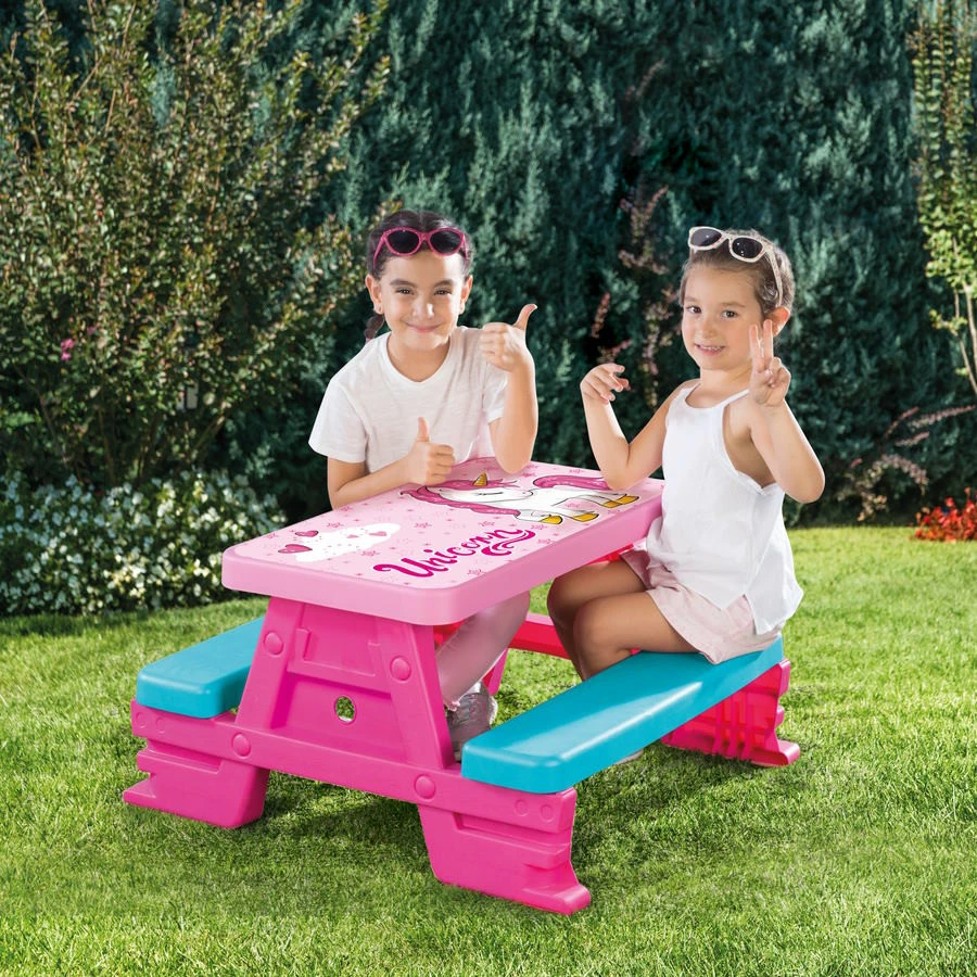 Dolu Unicorn Picknicktafel 2518 Dolu Unicorn Picknicktafel 2518 -babybenodigdheden dolu unicorn picknicktafel 2518 3