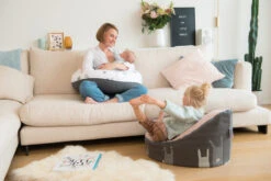 Doomoo Buddy Bear Grey Voedingskussen B04 -babybenodigdheden doomoo buddy bear grey voedingskussen b04 2