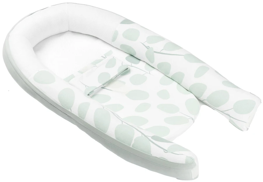 Doomoo Cocoon Leaves Aqua Green Babynest CO 08 Doomoo Cocoon Leaves Aqua Green Babynest CO 08 -babybenodigdheden doomoo cocoon leaves aqua green babynest co 08