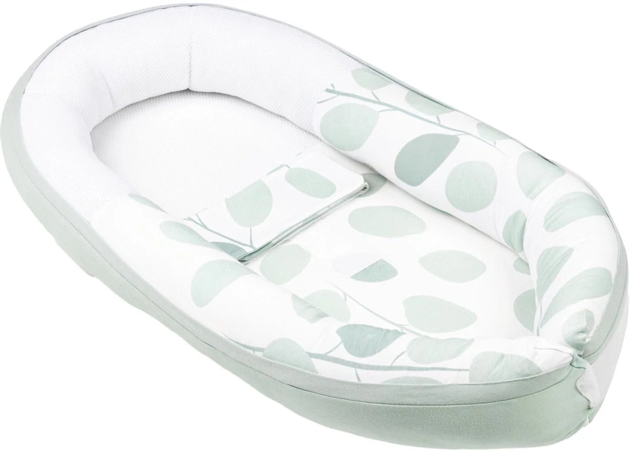 Doomoo Cocoon Leaves Aqua Green Babynest CO 08 Doomoo Cocoon Leaves Aqua Green Babynest CO 08 -babybenodigdheden doomoo cocoon leaves aqua green babynest co 08 1