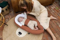 Doomoo Cocoon Tetra Jersey Terracotta Babynest CO 11 -babybenodigdheden doomoo cocoon tetra jersey terracotta babynest3