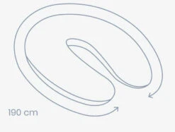 Doomoo Comfy Big Tetra Pink Voedingskussenhoes 35002022 -babybenodigdheden doomoo comfy big tetra voedingskussenhoes 3