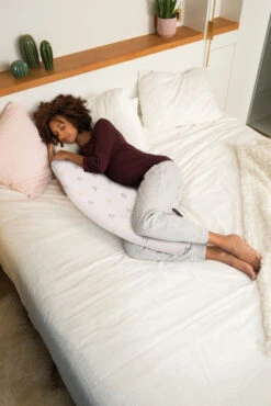 Doomoo Sleepy Flower Grey Zwangerschapskussen SL04 6 Doomoo Sleepy Flower Grey Zwangerschapskussen SL04 -babybenodigdheden doomoo sleepy flower grey zwangerschapskussen sl04 1920x1920