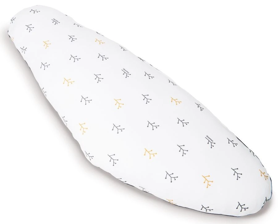 Doomoo Sleepy Flower Grey Zwangerschapskussen SL04 Doomoo Sleepy Flower Grey Zwangerschapskussen SL04 -babybenodigdheden