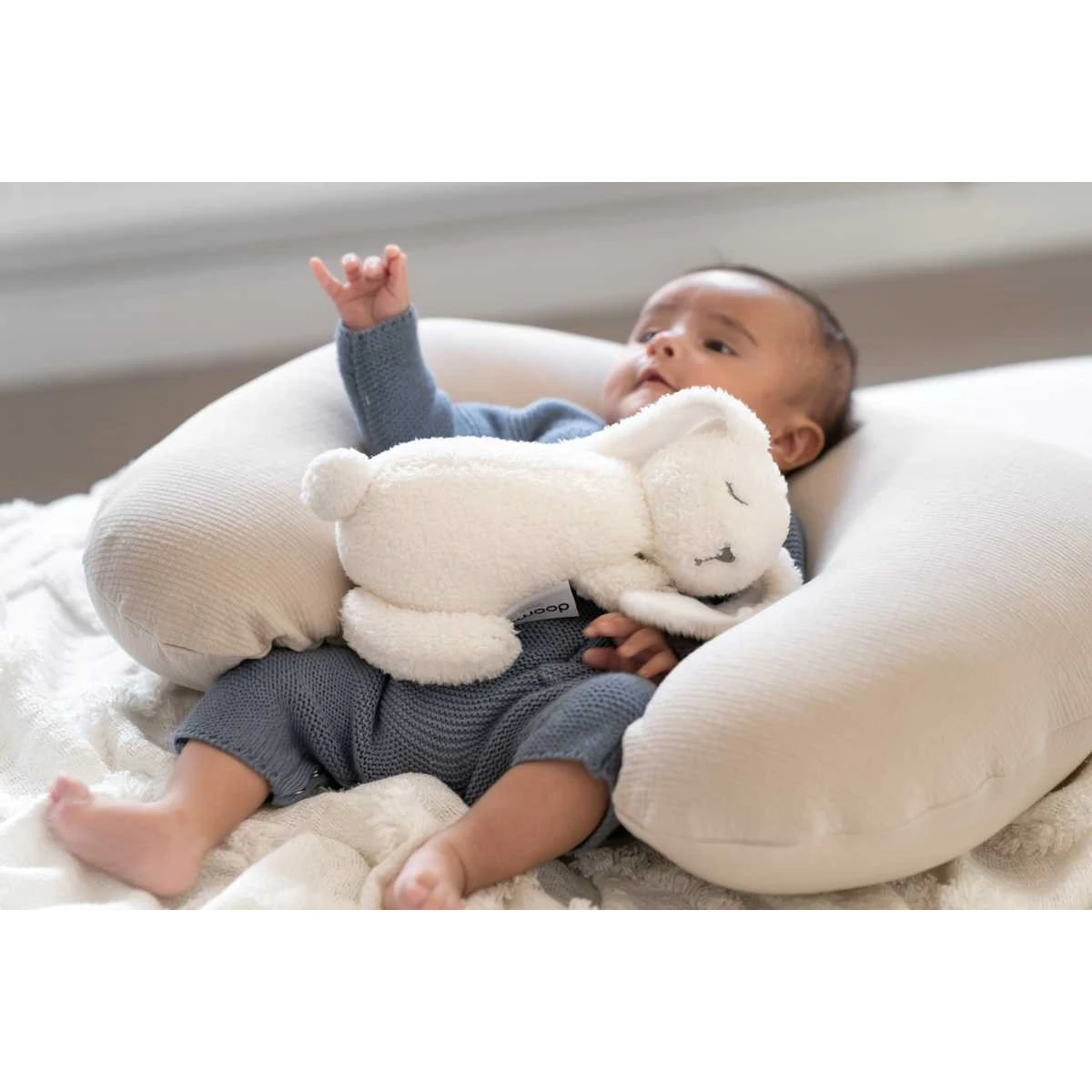 Doomoo Snoogy Milky Konijn Magnetronknuffel SY20 Doomoo Snoogy Milky Konijn Magnetronknuffel SY20 -babybenodigdheden doomoo snoogy milky konijn magnetronknuffel sy20 2