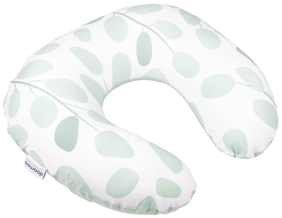 Doomoo Softy Leaves Aqua Green Voedingskussen S31 Doomoo Softy Leaves Aqua Green Voedingskussen S31 -babybenodigdheden doomoo softy leaves aqua green s31 1
