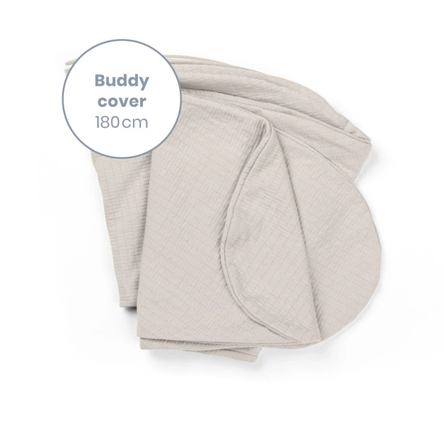 Doomoo Buddy Tetra Jersey Sand Voedingskussenhoes BC B83 Doomoo Buddy Tetra Jersey Sand Voedingskussenhoes BC B83 -babybenodigdheden doomoo webshops bcb83 buddy cover tetra jersey sand