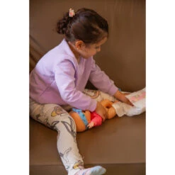 Eco Toys 33cm Pop Blauw/Roze Outfit Met Accessoires HC531515 -babybenodigdheden eco toys 33cm pop blauw roze outfit met accessoires hc531515 02