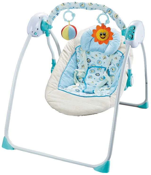 Eco Toys Blauw Babyschommel CH71802B Eco Toys Blauw Babyschommel CH71802B -babybenodigdheden eco toys blauw babyschommel ch71802b 1