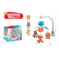 Eco Toys Animals Muziekmobiel HC597799 -babybenodigdheden eco toys blue babymobiel 6 1