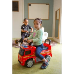 Eco Toys Brandweerwagen Loopauto 657-F 10 Eco Toys Brandweerwagen Loopauto 657-F -babybenodigdheden eco toys brandweerwagen loopauto 657 f 02