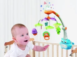 Eco Toys Owl Blue Muziekmobiel HC526730 -babybenodigdheden eco toys owl blue muziekmobiel incl. afstandsbediening hc526730 1 1920x1920