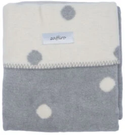 Zaffiro Ecru & Grijs Gestipt 100 X 150 Cm Ledikantdeken 15250 -babybenodigdheden ecrugrijsstippendeken 4