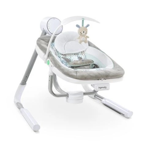 Ingenuity AnyWay Sway PowerAdapt Spruce Portable Babyswing K12058 Ingenuity AnyWay Sway PowerAdapt Spruce Portable Babyswing K12058 -babybenodigdheden foto 2