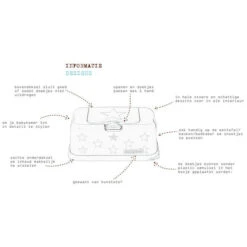 FunkyBox Mint Leave FB60 3 FunkyBox Mint Leave FB60 -babybenodigdheden funkybox