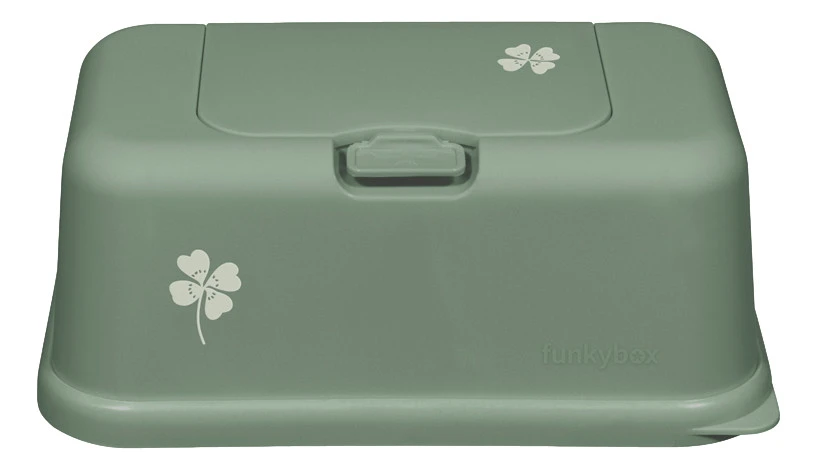 FunkyBox Mat Pine Green Lucky Clover FB56 FunkyBox Mat Pine Green Lucky Clover FB56 -babybenodigdheden