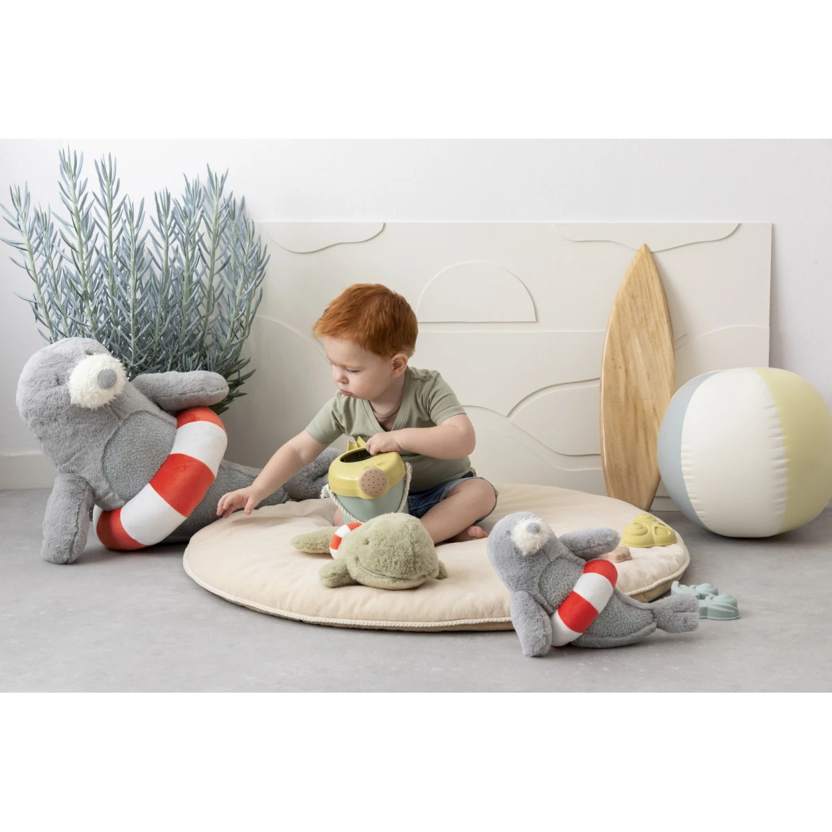Happy Horse Seal Senna 30 Cm Knuffel 133751 -babybenodigdheden happy horse whale willow en seal senna knuffel 133750 lifestyle