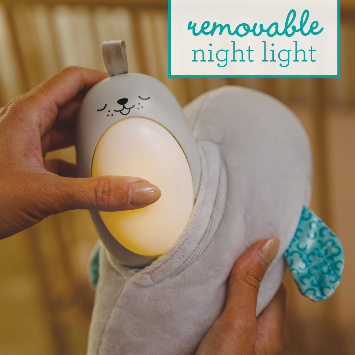 Infantino 3-in-1 Sounds & Lights Soothing Zeehond Nachtlampje BK-302032 Infantino 3-in-1 Sounds & Lights Soothing Zeehond Nachtlampje BK-302032 -babybenodigdheden infantino 3 in 1 sounds lights soothing zeehond nachtlampje bk 302032 6