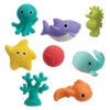 Infantino Aquarium Badspeeltjes BK-305031 -babybenodigdheden infantino aquarium badspeeltjes bk 205031