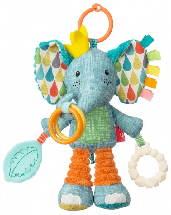 Infantino Go Gaga Playtime Pal Olifant Buggyspeeltje BK-216553 Infantino Go Gaga Playtime Pal Olifant Buggyspeeltje BK-216553 -babybenodigdheden infantino go gaga playtime pal olifant buggyspeeltje